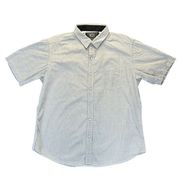 Broken Threads Mens Short Sleeve Button-Up Shirt XL - Picture 1 of 6